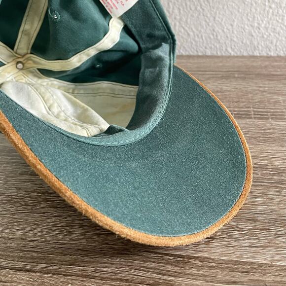 Vintage Charleston SC Baseball Cap Green Brown Adjustable Strapback Hat Headwear - Picture 6 of 12